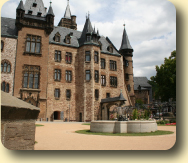 Wernigerode Castle Courtyard