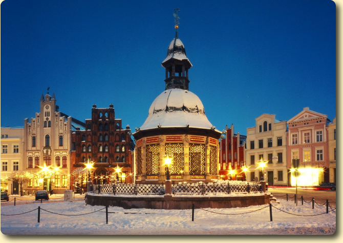Wismar Winter Scene