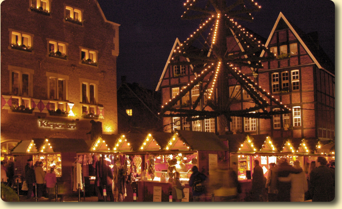 Kiepenkerl Christmas Market in Muenster