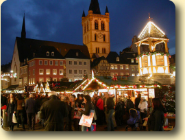 Trier Christmas Market and Christmas Pyramid